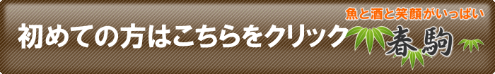 初めての方はこつらをクリック